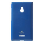 Чехол Mercury Goospery Jelly Case для Nokia XL (синий, гелевый)