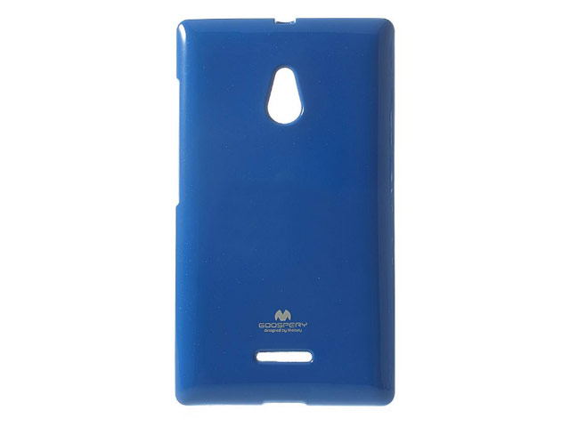 Чехол Mercury Goospery Jelly Case для Nokia XL (синий, гелевый)