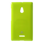 Чехол Mercury Goospery Jelly Case для Nokia XL (зеленый, гелевый)