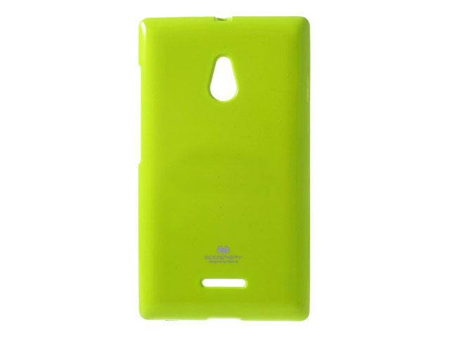 Чехол Mercury Goospery Jelly Case для Nokia XL (зеленый, гелевый)