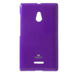 Чехол Mercury Goospery Jelly Case для Nokia XL (фиолетовый, гелевый)