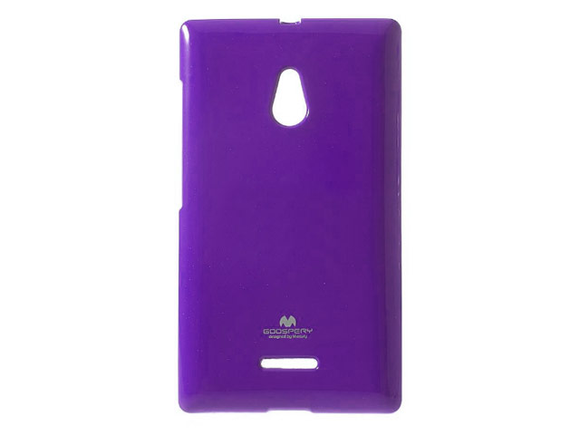 Чехол Mercury Goospery Jelly Case для Nokia XL (фиолетовый, гелевый)