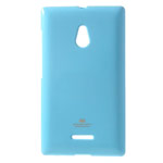 Чехол Mercury Goospery Jelly Case для Nokia XL (голубой, гелевый)