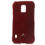 Чехол Mercury Goospery Jelly Case для Samsung Galaxy S5 Active SM-G870 (красный, гелевый)