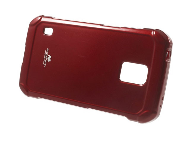 Чехол Mercury Goospery Jelly Case для Samsung Galaxy S5 Active SM-G870 (красный, гелевый)
