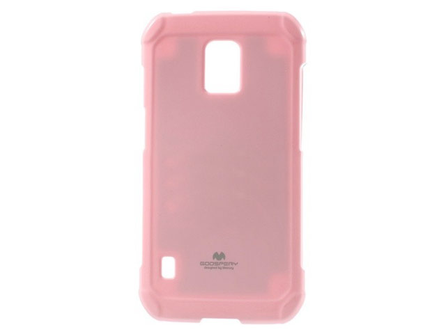 Чехол Mercury Goospery Jelly Case для Samsung Galaxy S5 Active SM-G870 (розовый, гелевый)