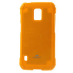 Чехол Mercury Goospery Jelly Case для Samsung Galaxy S5 Active SM-G870 (оранжевый, гелевый)