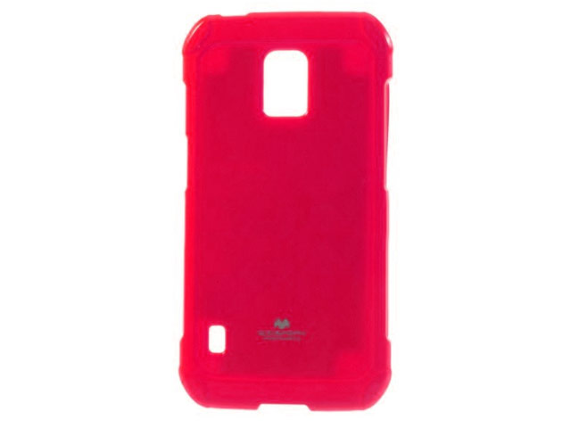 Чехол Mercury Goospery Jelly Case для Samsung Galaxy S5 Active SM-G870 (малиновый, гелевый)