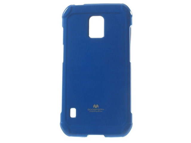 Чехол Mercury Goospery Jelly Case для Samsung Galaxy S5 Active SM-G870 (синий, гелевый)