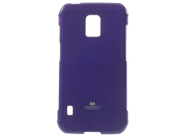 Чехол Mercury Goospery Jelly Case для Samsung Galaxy S5 Active SM-G870 (фиолетовый, гелевый)