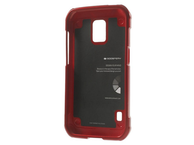 Чехол Mercury Goospery Jelly Case для Samsung Galaxy S5 Active SM-G870 (фиолетовый, гелевый)