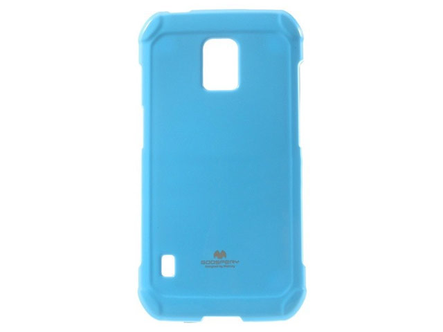 Чехол Mercury Goospery Jelly Case для Samsung Galaxy S5 Active SM-G870 (голубой, гелевый)