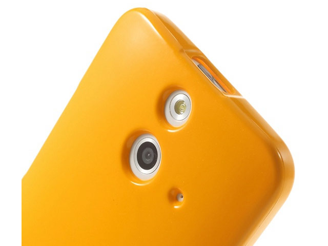 Чехол Mercury Goospery Jelly Case для HTC One E8 (розовый, гелевый)