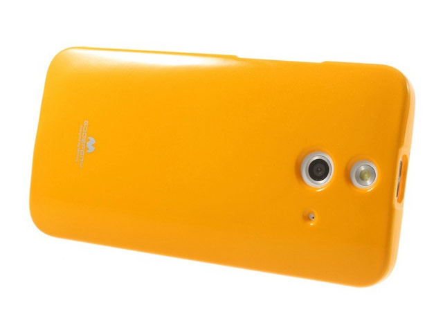 Чехол Mercury Goospery Jelly Case для HTC One E8 (голубой, гелевый)