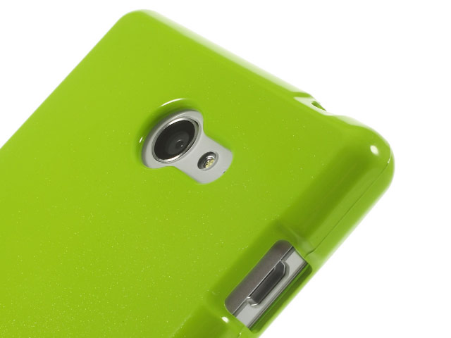 Чехол Mercury Goospery Jelly Case для Sony Xperia M2 S50H (розовый, гелевый)