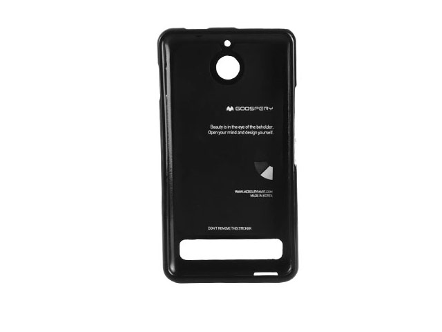Чехол Mercury Goospery Jelly Case для Sony Xperia E1 (черный, гелевый)