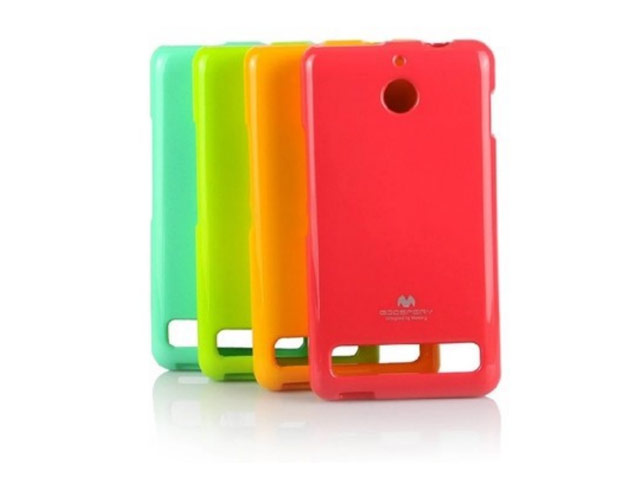 Чехол Mercury Goospery Jelly Case для Sony Xperia E1 (черный, гелевый)