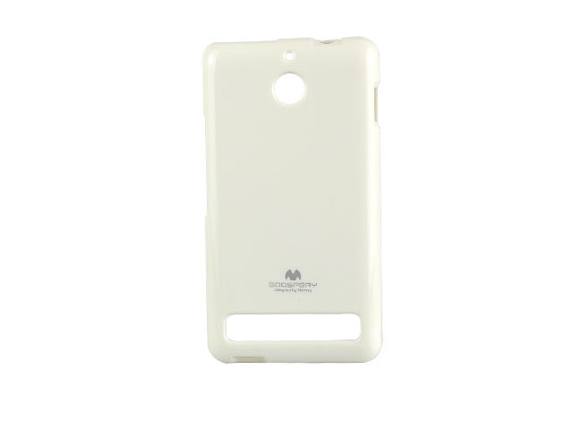 Чехол Mercury Goospery Jelly Case для Sony Xperia E1 (белый, гелевый)