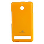 Чехол Mercury Goospery Jelly Case для Sony Xperia E1 (оранжевый, гелевый)