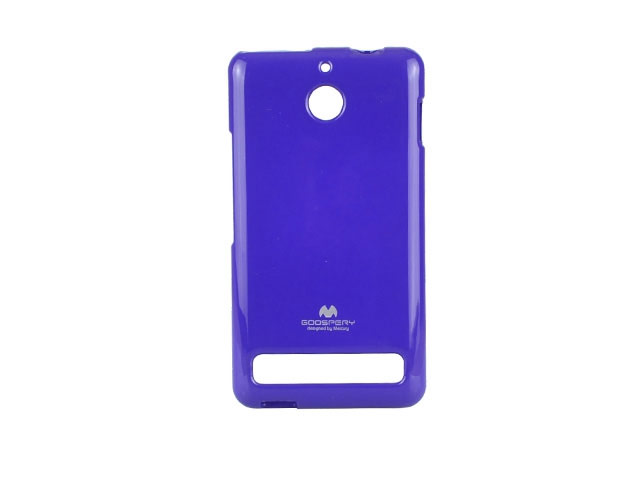 Чехол Mercury Goospery Jelly Case для Sony Xperia E1 (фиолетовый, гелевый)