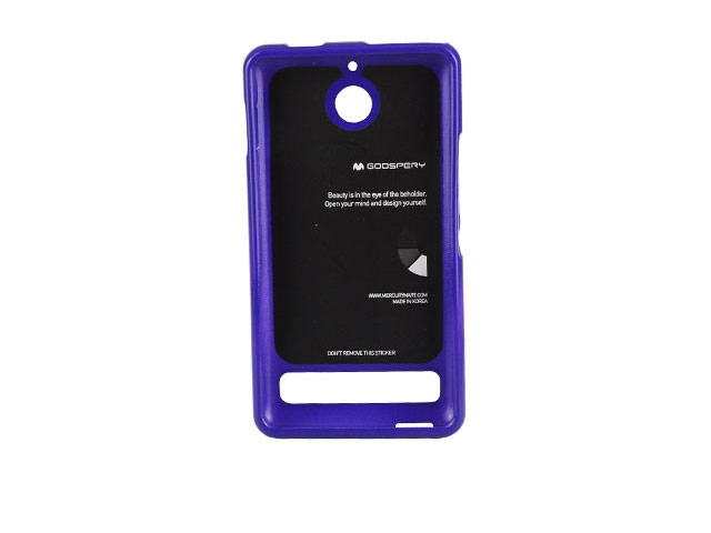 Чехол Mercury Goospery Jelly Case для Sony Xperia E1 (фиолетовый, гелевый)