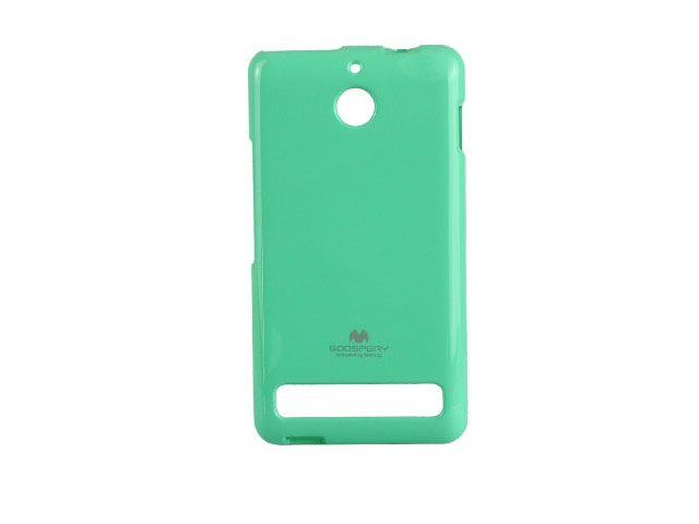 Чехол Mercury Goospery Jelly Case для Sony Xperia E1 (бирюзовый, гелевый)