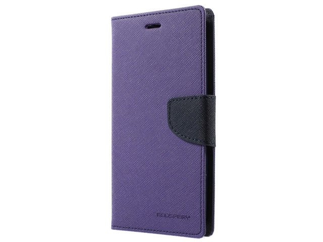 Чехол Mercury Goospery Fancy Diary Case для Samsung Galaxy Note 3 Neo N7505 (фиолетовый, кожаный)