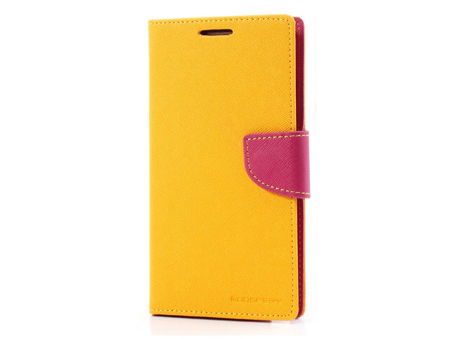 Чехол Mercury Goospery Fancy Diary Case для Samsung Galaxy Note 3 N9000 (желтый, кожаный)