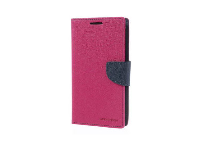 Чехол Mercury Goospery Fancy Diary Case для Samsung Galaxy Note 3 N9000 (малиновый, кожаный)