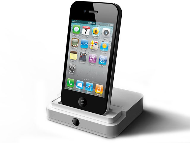 Dock-станция Noosy HDMI Adapter Dock для Apple iPhone 4/iPad 2 (белая)