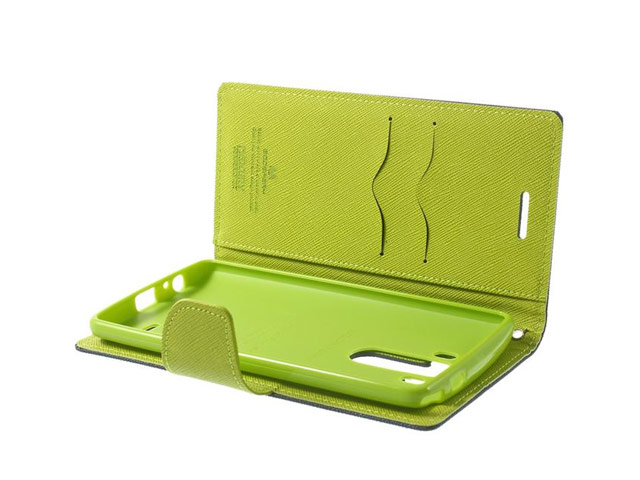 Чехол Mercury Goospery Fancy Diary Case для LG G3 D850 (синий, кожаный)