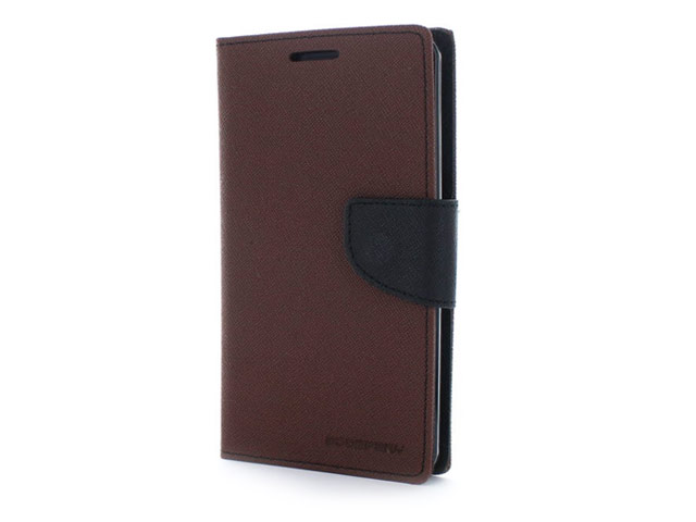 Чехол Mercury Goospery Fancy Diary Case для LG G3 D850 (коричневый, кожаный)