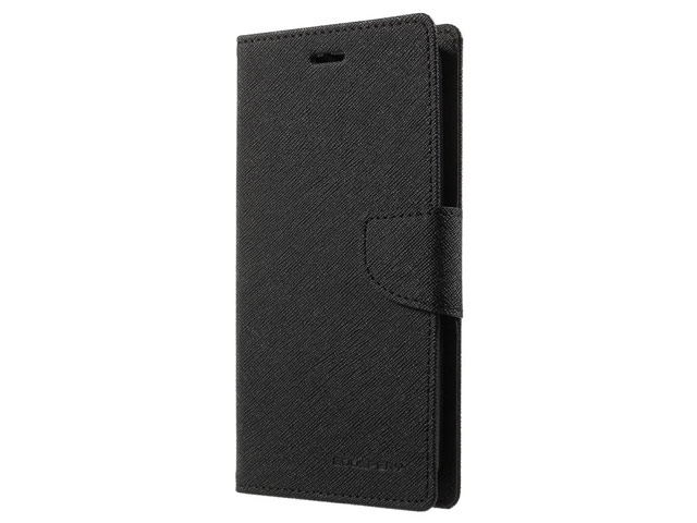 Чехол Mercury Goospery Fancy Diary Case для LG G Pro 2 D838 (черный, кожаный)