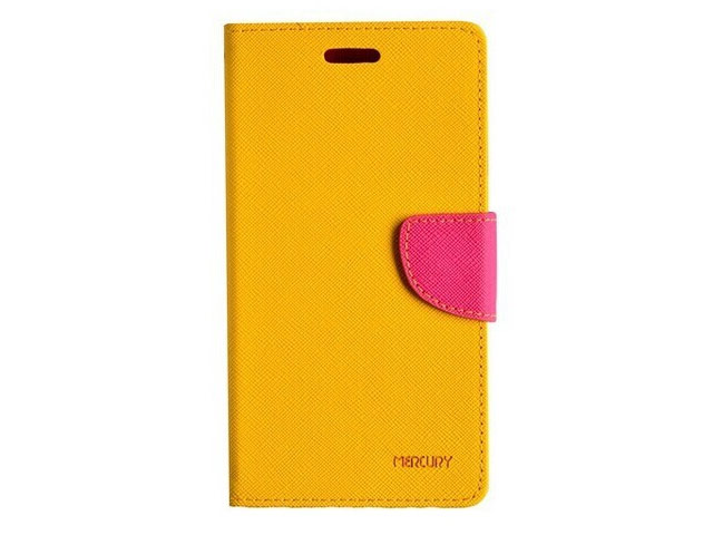 Чехол Mercury Goospery Fancy Diary Case для Samsung Galaxy S5 mini SM-G800 (желтый, кожаный)