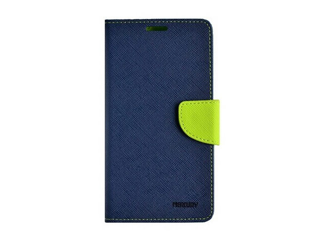 Чехол Mercury Goospery Fancy Diary Case для Samsung Galaxy S5 mini SM-G800 (синий, кожаный)