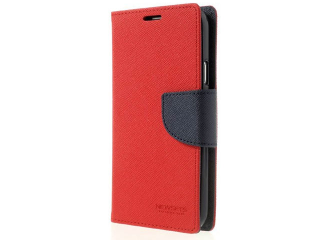 Чехол Mercury Goospery Fancy Diary Case для Samsung Galaxy S5 SM-G900 (красный, кожаный)