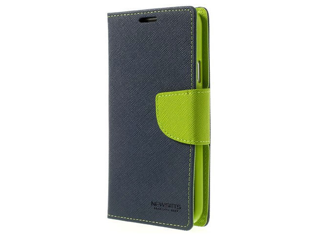 Чехол Mercury Goospery Fancy Diary Case для Samsung Galaxy S5 SM-G900 (синий, кожаный)
