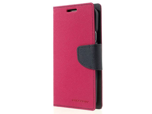 Чехол Mercury Goospery Fancy Diary Case для Samsung Galaxy S5 SM-G900 (малиновый, кожаный)