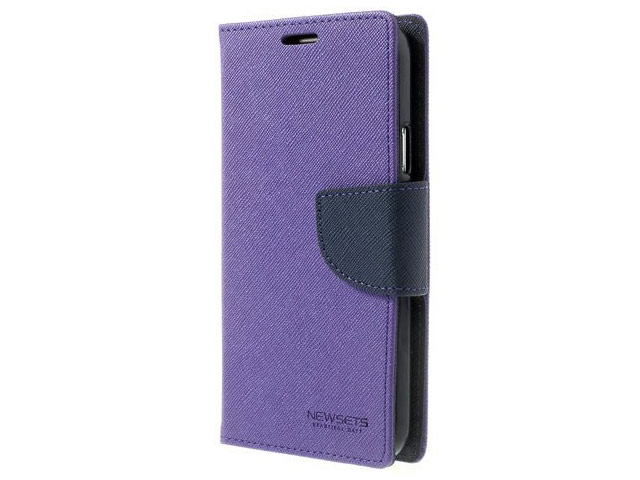 Чехол Mercury Goospery Fancy Diary Case для Samsung Galaxy S5 SM-G900 (фиолетовый, кожаный)