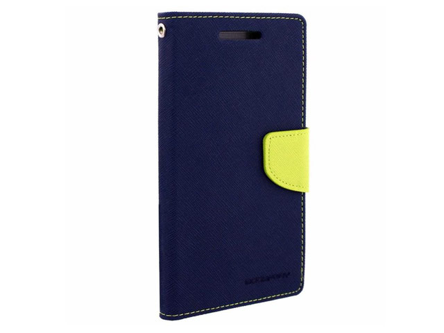 Чехол Mercury Goospery Fancy Diary Case для HTC new One (HTC M8) (синий, кожаный)