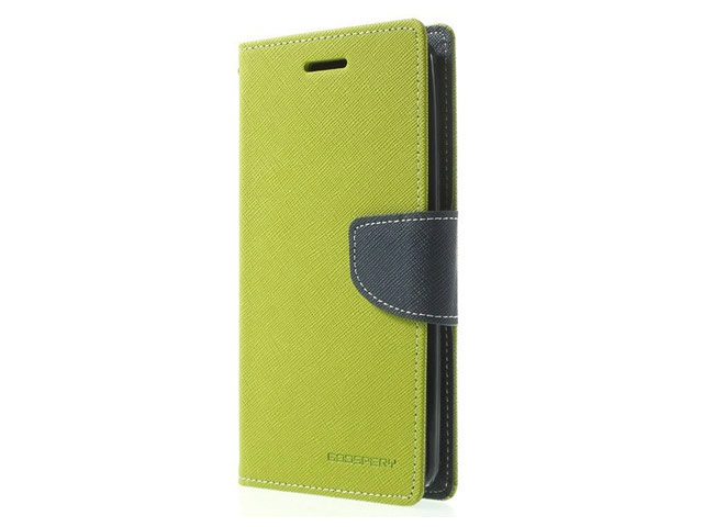 Чехол Mercury Goospery Fancy Diary Case для HTC new One (HTC M8) (зеленый, кожаный)