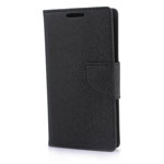 Чехол Mercury Goospery Fancy Diary Case для LG L70 D325 (черный, кожаный)