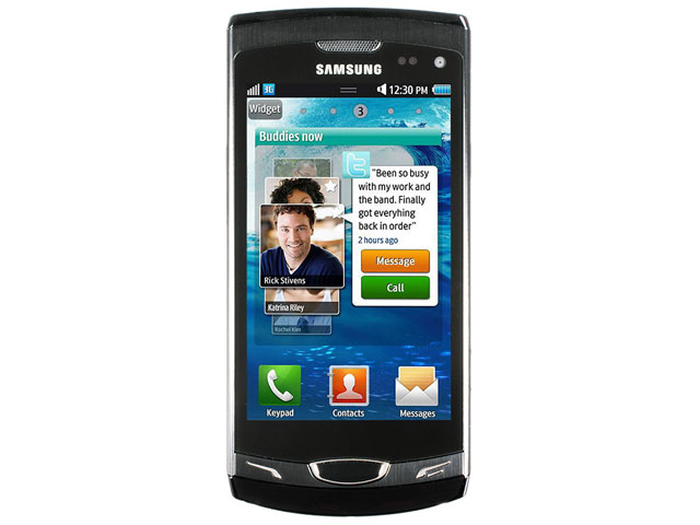 Samsung Wave II S8530 (черный)