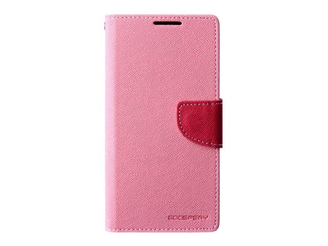 Чехол Mercury Goospery Fancy Diary Case для Sony Xperia Z2 L50t (розовый, кожаный)