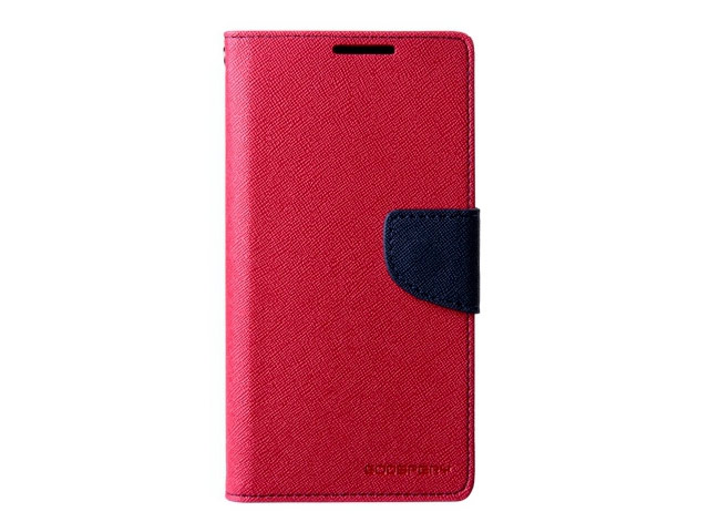 Чехол Mercury Goospery Fancy Diary Case для Sony Xperia Z2 L50t (малиновый, кожаный)