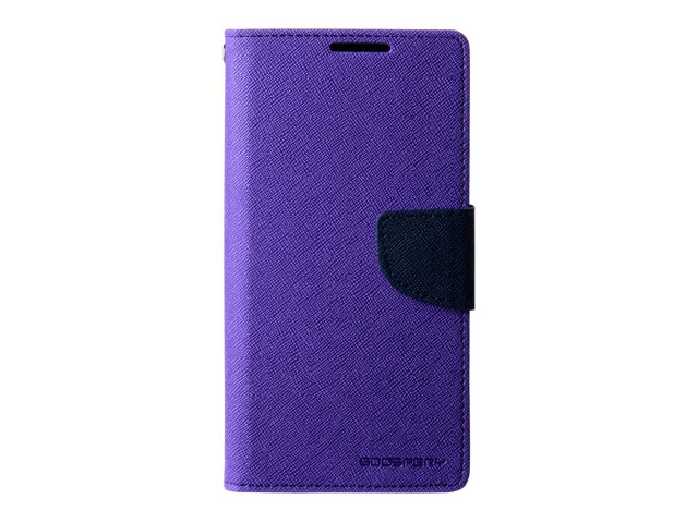 Чехол Mercury Goospery Fancy Diary Case для Sony Xperia Z2 L50t (фиолетовый, кожаный)