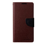 Чехол Mercury Goospery Fancy Diary Case для Sony Xperia Z2 L50t (коричневый, кожаный)
