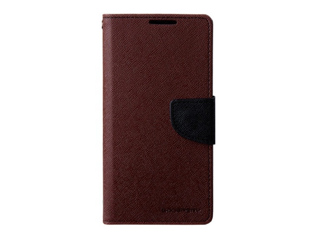 Чехол Mercury Goospery Fancy Diary Case для Sony Xperia Z2 L50t (коричневый, кожаный)