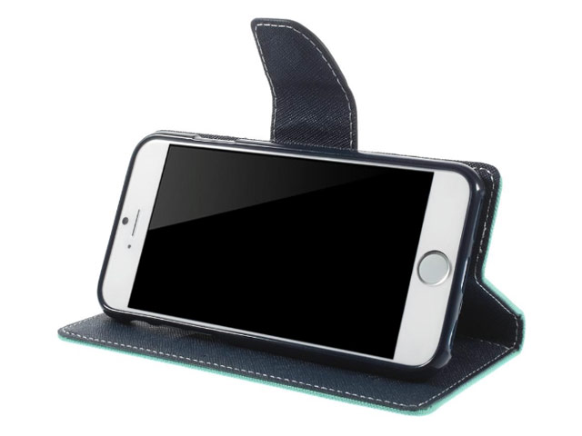 Чехол Mercury Goospery Fancy Diary Case для Apple iPhone 6 (черный, кожаный)
