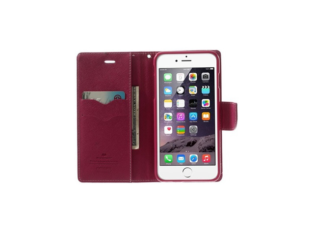 Чехол Mercury Goospery Fancy Diary Case для Apple iPhone 6 (розовый, кожаный)